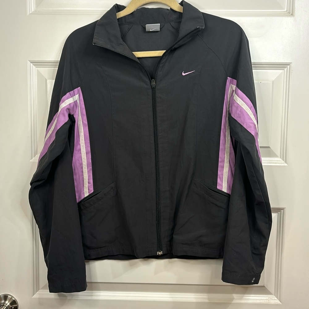 Nike Grey Windbreaker
